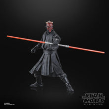 Load image into Gallery viewer, Hasbro STAR WARS - The Black Series 6&quot; - WAVE - Darth Maul (The Phantom Menace) figure 05 - STANDARD GRADE