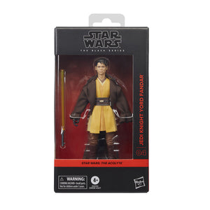 Hasbro STAR WARS - The Black Series 6" - WAVE 18 - Jedi Knight Yord Fandar (The Acolyte) figure 04 - STANDARD GRADE