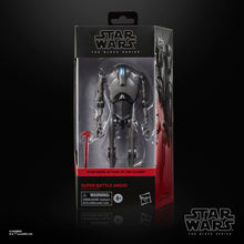 Load image into Gallery viewer, COMING 2024 AUGUST - PRE-ORDER - Hasbro STAR WARS - The Black Series 6&quot; - WAVE - Super Battle Droid (Attack of the Clones) figure - STANDARD GRADE