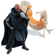 Load image into Gallery viewer, AVAILABILITY LIMITED - Hasbro STAR WARS - The Black Series 6&quot; - HASBRO PULSE EXCLUSIVE - Darth Maul &amp; Sith Speeder (The Phantom Menace) 25th Anniversary Vehicle &amp; Figure Pack - STANDARD GRADE