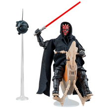 Load image into Gallery viewer, AVAILABILITY LIMITED - Hasbro STAR WARS - The Black Series 6&quot; - HASBRO PULSE EXCLUSIVE - Darth Maul &amp; Sith Speeder (The Phantom Menace) 25th Anniversary Vehicle &amp; Figure Pack - STANDARD GRADE