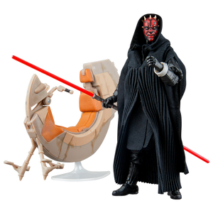 AVAILABILITY LIMITED - Hasbro STAR WARS - The Black Series 6" - HASBRO PULSE EXCLUSIVE - Darth Maul & Sith Speeder (The Phantom Menace) 25th Anniversary Vehicle & Figure Pack - STANDARD GRADE