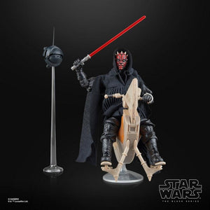 AVAILABILITY LIMITED - Hasbro STAR WARS - The Black Series 6" - HASBRO PULSE EXCLUSIVE - Darth Maul & Sith Speeder (The Phantom Menace) 25th Anniversary Vehicle & Figure Pack - STANDARD GRADE