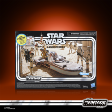 Load image into Gallery viewer, COMING 2025 JULY - PRE-ORDER - Hasbro STAR WARS - The Vintage Collection - Landspeeder Vehicle (A New Hope) with Luke Skywalker (Tatooine) 3.75&quot; figure - VC-344A - STANDARD GRADE