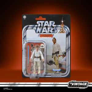 COMING 2025 JULY - PRE-ORDER - Hasbro STAR WARS - The Vintage Collection - Landspeeder Vehicle (A New Hope) with Luke Skywalker (Tatooine) 3.75" figure - VC-344A - STANDARD GRADE