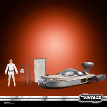 Load image into Gallery viewer, COMING 2025 JULY - PRE-ORDER - Hasbro STAR WARS - The Vintage Collection - Landspeeder Vehicle (A New Hope) with Luke Skywalker (Tatooine) 3.75&quot; figure - VC-344A - STANDARD GRADE