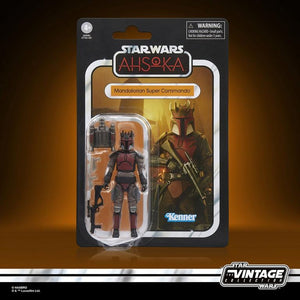 COMING 2025 MAY - PRE-ORDER - Hasbro STAR WARS - The Vintage Collection - 2025 Wave 22 - Mandalorian Super Commando (Ahsoka) figure - VC-353 - STANDARD GRADE