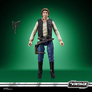 COMING 2025 OCTOBER - PRE-ORDER - Hasbro STAR WARS - The Vintage Collection - 2025 Wave 24 - Han Solo (A New Hope) figure - VC-372 - STANDARD GRADE