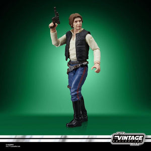 COMING 2025 OCTOBER - PRE-ORDER - Hasbro STAR WARS - The Vintage Collection - 2025 Wave 24 - Han Solo (A New Hope) figure - VC-372 - STANDARD GRADE