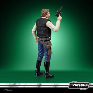 COMING 2025 OCTOBER - PRE-ORDER - Hasbro STAR WARS - The Vintage Collection - 2025 Wave 24 - Han Solo (A New Hope) figure - VC-372 - STANDARD GRADE