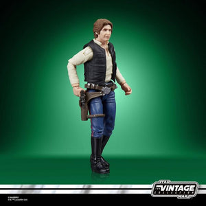 COMING 2025 OCTOBER - PRE-ORDER - Hasbro STAR WARS - The Vintage Collection - 2025 Wave 24 - Han Solo (A New Hope) figure - VC-372 - STANDARD GRADE
