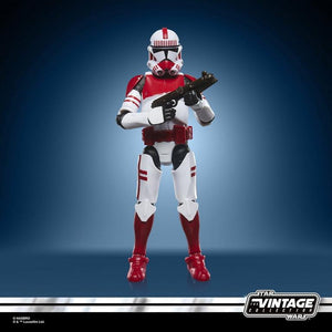 COMING 2025 OCTOBER - PRE-ORDER - Hasbro STAR WARS - The Vintage Collection - 2025 Wave 24 - Imperial Shock Trooper (The Clone Wars) figure - VC-374 - STANDARD GRADE