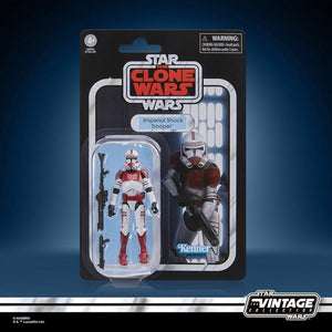 COMING 2025 OCTOBER - PRE-ORDER - Hasbro STAR WARS - The Vintage Collection - 2025 Wave 24 - Imperial Shock Trooper (The Clone Wars) figure - VC-374 - STANDARD GRADE