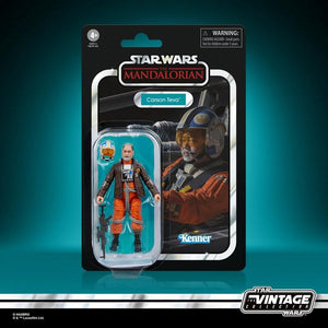 COMING 2025 AUGUST - PRE-ORDER - Hasbro STAR WARS - The Vintage Collection - 2025 Wave 07 - Carson Teva (The Mandalorian) figure - VC-363 - STANDARD GRADE
