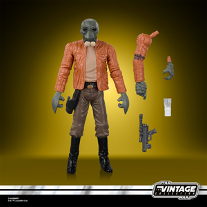 COMING 2025 JULY - PRE-ORDER - Hasbro STAR WARS - The Vintage Collection - 2025 Wave -  Ponda Baba (A New Hope) figure - VC-70 - STANDARD GRADE