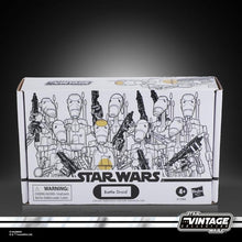 Load image into Gallery viewer, Hasbro STAR WARS - The Vintage Collection 3.75 - BATTLE DROID (The Phantom Menace) figure 4-PACK - STANDARD GRADE