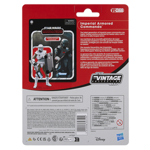 COMING 2025 JULY - PRE-ORDER - Hasbro STAR WARS - The Vintage Collection - Imperial Armored Commando (The Mandalorian) Deluxe 3.75" figure - VC-366 - STANDARD GRADE