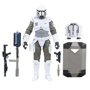 COMING 2025 JULY - PRE-ORDER - Hasbro STAR WARS - The Vintage Collection - Imperial Armored Commando (The Mandalorian) Deluxe 3.75" figure - VC-366 - STANDARD GRADE