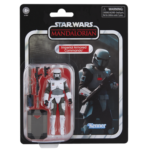 COMING 2025 JULY - PRE-ORDER - Hasbro STAR WARS - The Vintage Collection - Imperial Armored Commando (The Mandalorian) Deluxe 3.75