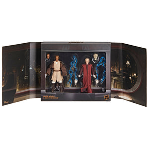 AVAILABILITY LIMITED - PRE-ORDER - Hasbro STAR WARS - The Black Series 6" - HASBRO PULSE EXCLUSIVE - Mace Windu & Darth Sidious (Revenge of the Sith) Figure 2-Pack - STANDARD GRADE