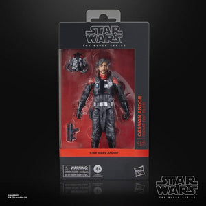 COMING 2025 MAY - PRE-ORDER - Hasbro STAR WARS - The Black Series 6" - WAVE 21 - Cassian Andor (Sienar Test Pilot)(Andor) figure 15 - STANDARD GRADE