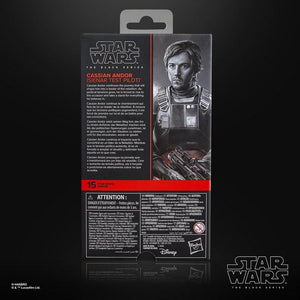 COMING 2025 MAY - PRE-ORDER - Hasbro STAR WARS - The Black Series 6" - WAVE 21 - Cassian Andor (Sienar Test Pilot)(Andor) figure 15 - STANDARD GRADE