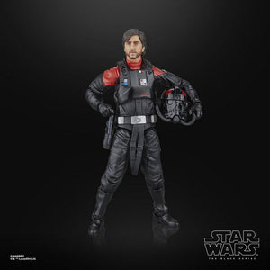 COMING 2025 MAY - PRE-ORDER - Hasbro STAR WARS - The Black Series 6" - WAVE 21 - Cassian Andor (Sienar Test Pilot)(Andor) figure 15 - STANDARD GRADE