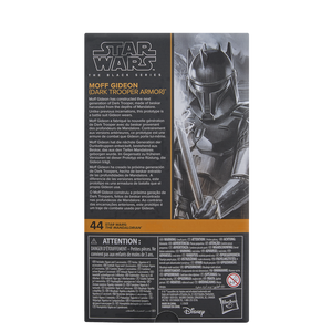 COMING 2025 MAY - PRE-ORDER - Hasbro STAR WARS - The Black Series 6" - WAVE 21 - Moff Gideon (Dark Trooper Armor)(The Mandalorian) figure 44 - STANDARD GRADE