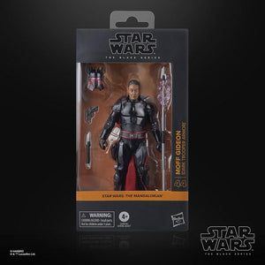 COMING 2025 MAY - PRE-ORDER - Hasbro STAR WARS - The Black Series 6" - WAVE 21 - Moff Gideon (Dark Trooper Armor)(The Mandalorian) figure 44 - STANDARD GRADE