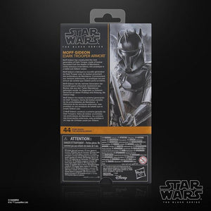 COMING 2025 MAY - PRE-ORDER - Hasbro STAR WARS - The Black Series 6" - WAVE 21 - Moff Gideon (Dark Trooper Armor)(The Mandalorian) figure 44 - STANDARD GRADE