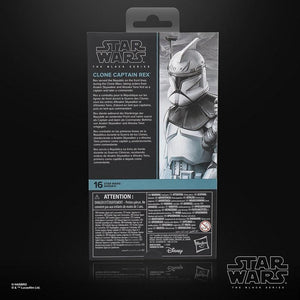 COMING 2025 JUNE - PRE-ORDER - Hasbro STAR WARS - The Black Series 6" - WAVE 21 - Clone Captain Rex (Ahsoka) figure 16 - STANDARD GRADE