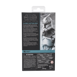 COMING 2025 JUNE - PRE-ORDER - Hasbro STAR WARS - The Black Series 6" - WAVE 21 - Clone Captain Rex (Ahsoka) figure 16 - STANDARD GRADE