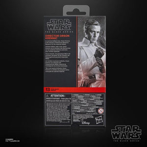 COMING 2025 MAY - PRE-ORDER - Hasbro STAR WARS - The Black Series 6" - WAVE 21 - Director Orson Krennic (Andor) figure 13 - STANDARD GRADE