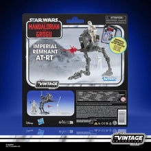 Load image into Gallery viewer, Hasbro STAR WARS - The Vintage Collection - Imperial Remnant AT-RT (The Mandalorian &amp; Grogu) Vehicle with Imperial Remnant AT-RT Driver 3.75" figure - VC-396 - STANDARD GRADE