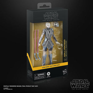 COMING 2025 DECEMBER - PRE-ORDER - Hasbro STAR WARS - The Black Series 6" - WAVE 24 - Asajj Ventress (Bounty Hunter)(The Clone Wars) figure 21 - STANDARD GRADE