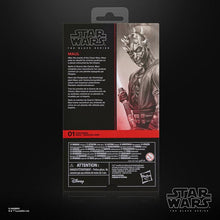Load image into Gallery viewer, COMING 2026 MAY - PRE-ORDER - Hasbro STAR WARS - The Black Series 6" - Maul (Maul - Shadow Lord) figure 01 - STANDARD GRADE