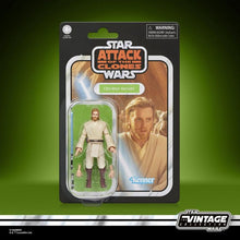 Load image into Gallery viewer, COMING 2026 NOVEMBER - PRE-ORDER - Hasbro STAR WARS - The Vintage Collection - Wave 04 - Obi-Wan Kenobi (Attack of the Clones) 3.75" figure - VC-417 - STANDARD GRADE