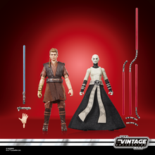 Load image into Gallery viewer, COMING 2026 SEPTEMBER - PRE-ORDER - Hasbro STAR WARS - The Vintage Collection - EXCLUSIVE - Anakin Skywalker &amp; Asajj Ventress (Clone Wars) 3.75" figure 2-pack - STANDARD GRADE