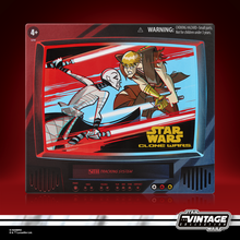 Load image into Gallery viewer, COMING 2026 SEPTEMBER - PRE-ORDER - Hasbro STAR WARS - The Vintage Collection - EXCLUSIVE - Anakin Skywalker &amp; Asajj Ventress (Clone Wars) 3.75" figure 2-pack - STANDARD GRADE