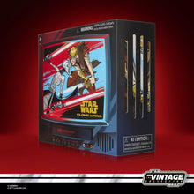 Load image into Gallery viewer, COMING 2026 SEPTEMBER - PRE-ORDER - Hasbro STAR WARS - The Vintage Collection - EXCLUSIVE - Anakin Skywalker &amp; Asajj Ventress (Clone Wars) 3.75" figure 2-pack - STANDARD GRADE