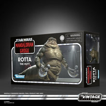 Load image into Gallery viewer, COMING 2026 OCTOBER - PRE-ORDER - Hasbro STAR WARS - The Vintage Collection - Rotta the Hutt (The Mandalorian and Grogu) 3.75" figure - STANDARD GRADE