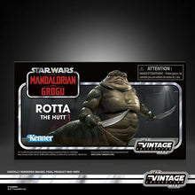 Load image into Gallery viewer, COMING 2026 OCTOBER - PRE-ORDER - Hasbro STAR WARS - The Vintage Collection - Rotta the Hutt (The Mandalorian and Grogu) 3.75" figure - STANDARD GRADE