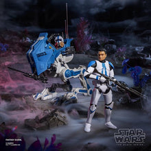 Load image into Gallery viewer, COMING 2026 SEPTEMBER - PRE-ORDER - Hasbro STAR WARS - The Black Series 6" - EXCLUSIVE - ARF Trooper (501st) &amp; AT-RT (The Clone Wars) vehicle and figure set - STANDARD GRADE