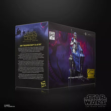 Load image into Gallery viewer, COMING 2026 SEPTEMBER - PRE-ORDER - Hasbro STAR WARS - The Black Series 6" - EXCLUSIVE - ARF Trooper (501st) &amp; AT-RT (The Clone Wars) vehicle and figure set - STANDARD GRADE