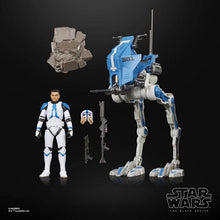 Load image into Gallery viewer, COMING 2026 SEPTEMBER - PRE-ORDER - Hasbro STAR WARS - The Black Series 6" - EXCLUSIVE - ARF Trooper (501st) &amp; AT-RT (The Clone Wars) vehicle and figure set - STANDARD GRADE
