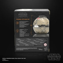 Load image into Gallery viewer, COMING 2026 OCTOBER - PRE-ORDER - Hasbro STAR WARS - The Black Series - Electronic Thermal Detonator (Return of the Jedi) Replica - STANDARD GRADE