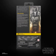 Load image into Gallery viewer, COMING 2026 OCTOBER - PRE-ORDER - Hasbro STAR WARS - The Black Series 6" - Gar Saxon (The Clone Wars) figure 25 - STANDARD GRADE