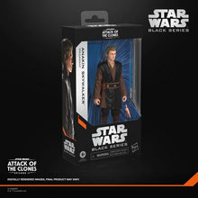 Load image into Gallery viewer, COMING 2027 JANUARY - PRE-ORDER - Hasbro STAR WARS - The Black Series 6" - SAGA WAVE 1 - Anakin Skywalker (Padawan)(Attack of the Clones) figure 02 - STANDARD GRADE