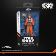 Load image into Gallery viewer, COMING 2027 JANUARY - PRE-ORDER - Hasbro STAR WARS - The Black Series 6" - SAGA WAVE 1 - Luke Skywalker (X-Wing Pilot)(A New Hope) figure 04 - STANDARD GRADE
