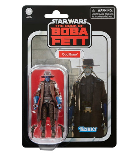 DAMAGED PACKAGING - Hasbro STAR WARS - The Vintage Collection - 2023 Wave 17 - Cad Bane (Book of Boba Fett) figure - VC 283 - SUB-STANDARD GRADE